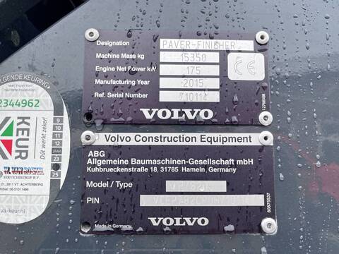 Volvo P7820C 6 Meter Paving Width / Topcon GPS