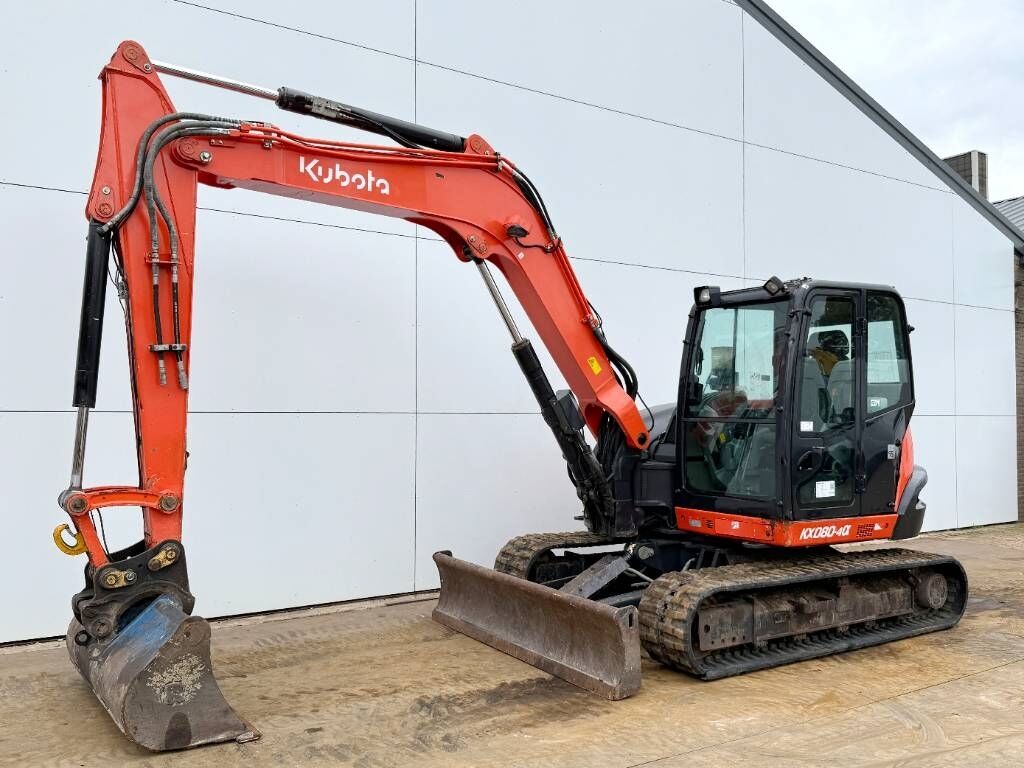 Kubota KX080-4a - Automatic Greasing / Hammer Lines 2