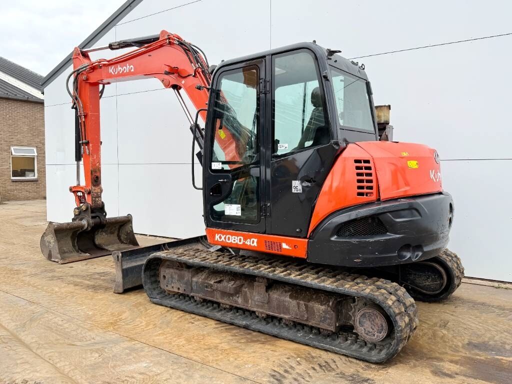 Kubota KX080-4a - Automatic Greasing / Hammer Lines 3