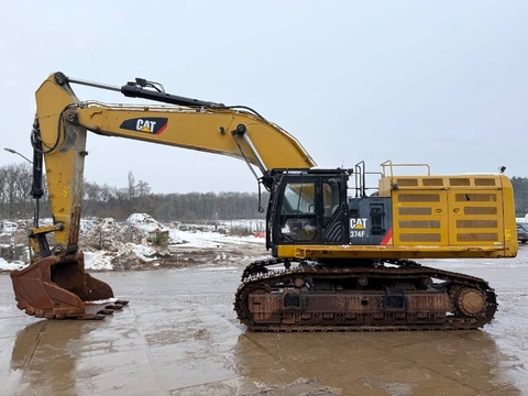 CAT 374FL - Automatic Greasing / TOP Condition