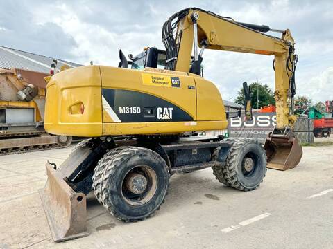 CAT M315D - Triple Boom / Quick Coupler