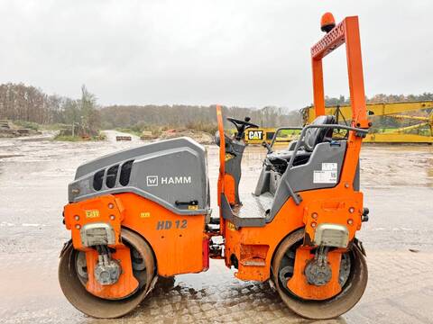 Hamm HD12 VV - Vibrating Roller with Only 2388 Hours!