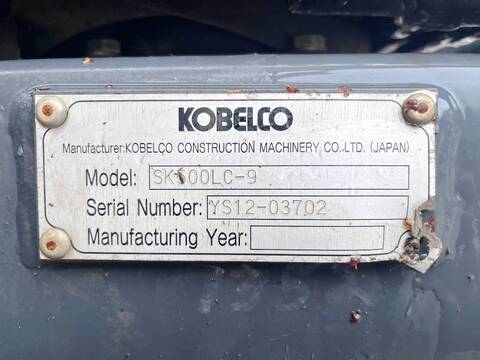 Kobelco SK500LC-9 New Undercarriage / Excellent Conditio
