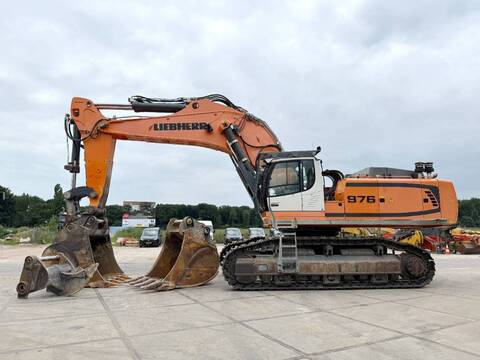Liebherr R976LCV - 2 Buckets + Ripper Tooth / Quick Coupl