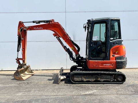 Kubota KX037-4 - Hammer Lines / Quick Coupler