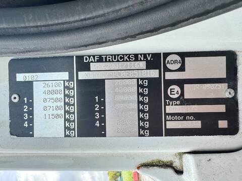 DAF CF75.250 - New Tires / Low Kilometres