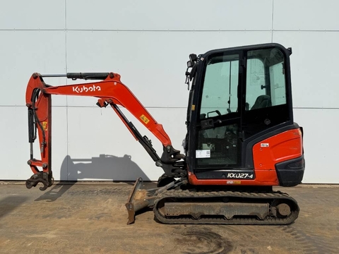 Kubota KX027-4 - Hammer Lines / Quick Coupler