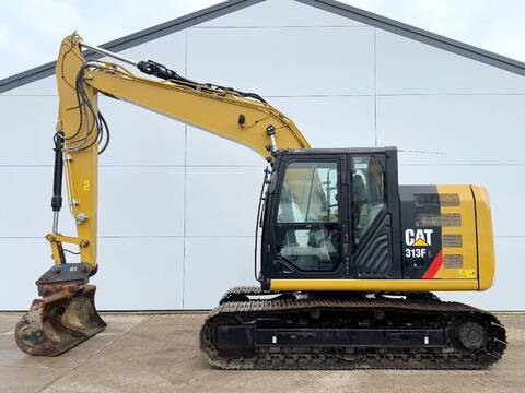 CAT 313FL - Rear + Side Camera / Quick Coupler