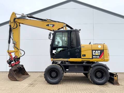 CAT M313D - Tilt rotator / Dutch Machine / Auto Lube