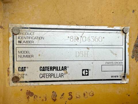 CAT D5H XL - Ripper / Caterpillar 3304 Engine