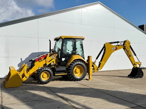 CAT 424 4WD - Hammer Lines / Airco