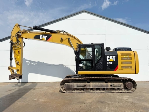 CAT 323FL - Hammer Lines / Quick Coupler