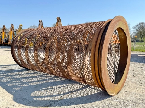 Terra Select T5 4x4 cm - Zeeftrommel / Siebtrommel / Drumscre