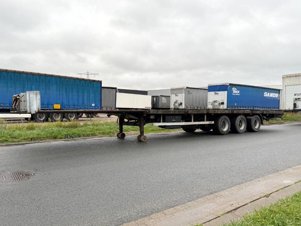 O-3-39 01 - Dutch Trailer / 3 Axles / flatbed 1