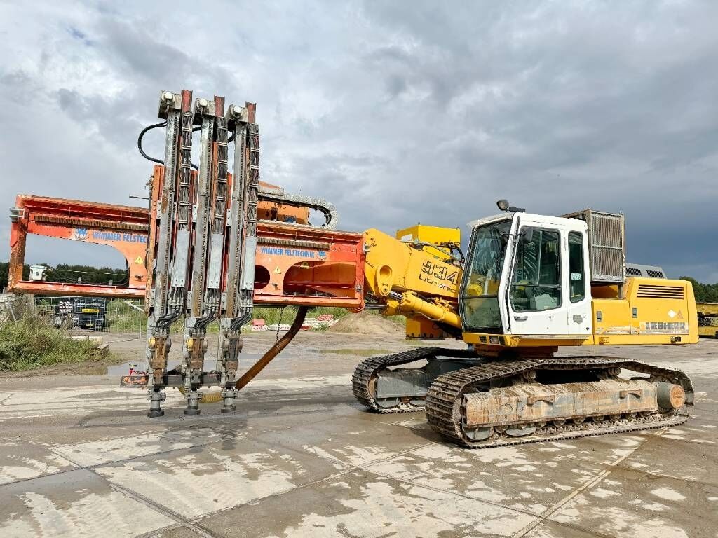 Liebherr R934 HDS Litronic - Wimmer Jura Luna 3.322 Drill 2
