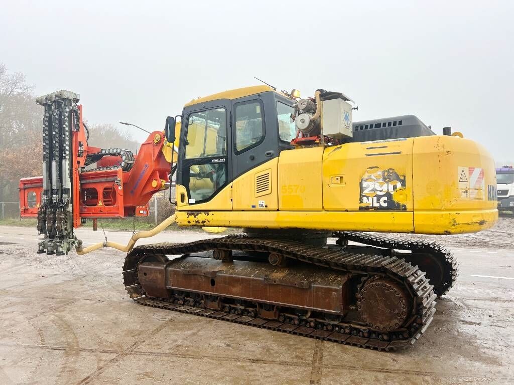 Komatsu PC290NLC-7K + Wimmer Jura Luna 3.100 Drill 3