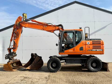 Hitachi DX160W-3 - German Machine / Triple Boom