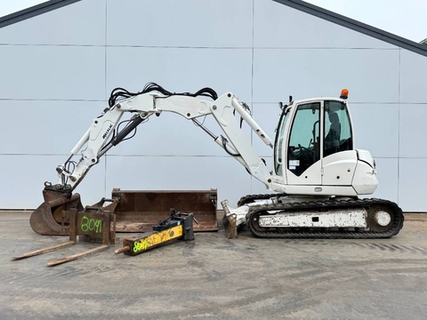 Mecalac 10MCR - Many extra attachments! Auto Lube