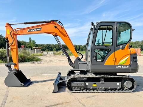 Doosan DX60E-10N - New / Unused / 2024 Model