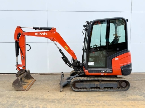Kubota KX027-4 - Hammer Lines / Quick Coupler
