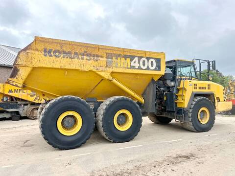 Komatsu HM400-5 - Arrived straight out of work!