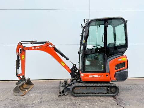 Kubota KX016-4 - Hammer Lines / Quick Coupler