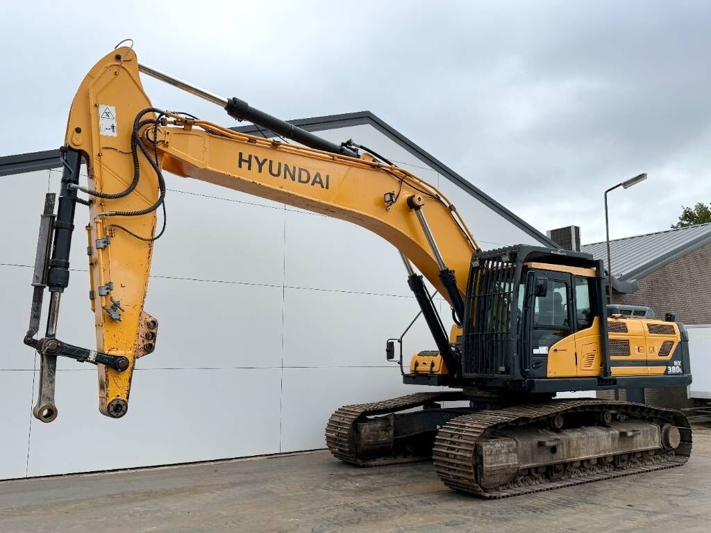 Hyundai HX380LC Rock Quard / Hammer Lines / 360° Camera 2