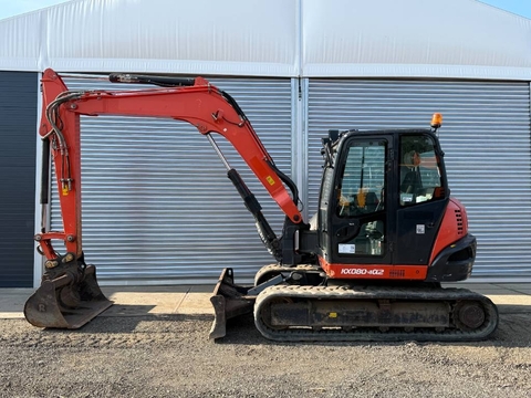 Kubota KX080-4A2 - Hammer Lines / Quick Coupler