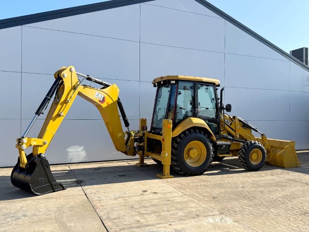 CAT 424 4WD - Hammer Lines / Airco / Side Shift 3