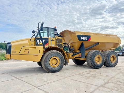 CAT 740B - Automatische Schmierung / Kamera / Airco
