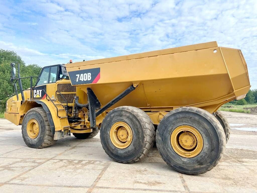 CAT 740B - Automatic Greasing / Camera / Airco 2