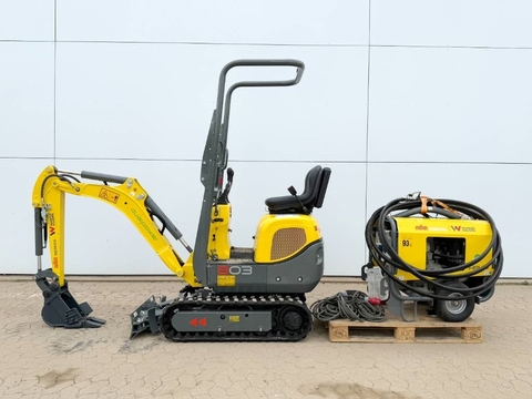 Wacker Neuson 803 Dual Power - New / Unused / Hydr Undercarria