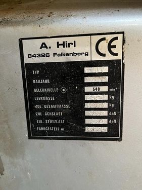 Hirl T 1100 H Gezogener Futtermischwagen
