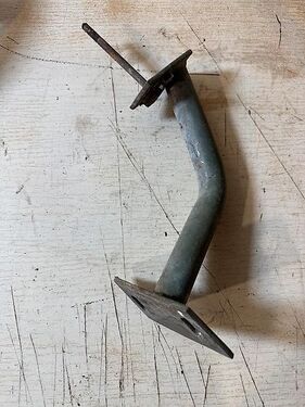 Mercedes Halter Schaltplatte Rahmenteil U1000-U2400 424 4 3