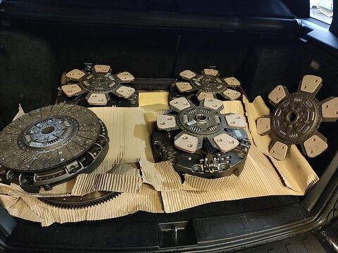 Mercedes & MB-Trac Kupplung Set Doppel- Einfachkupplung i 3