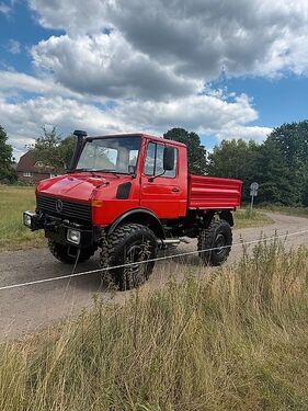 Mercedes U1000 424 H-Gutachten Kipper Zapfwelle LOF Zugma