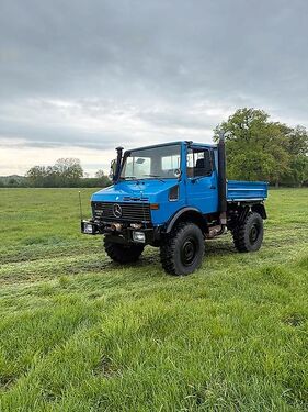 Mercedes 427/10 Agrar Heckkraftheber Zapfwelle U1000 OM36