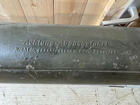 LKW Bundeswehr Endrohr Auspuff 3