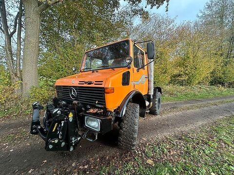 Unimog U427/10 U1000 Kommunal Frontlader Kipper inkl. M