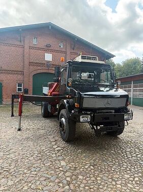 Mercedes U2400 TG 437.182 Kran Palfinger PK17000 21 Meter