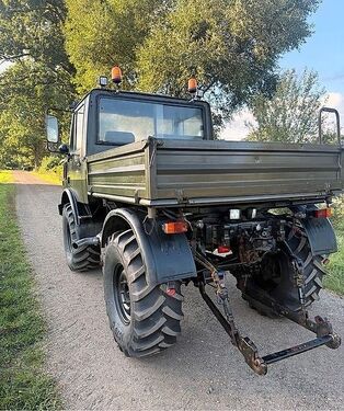 Mercedes U1400 Agrar H-Gutachten T427/10 OM366 Maisgrill