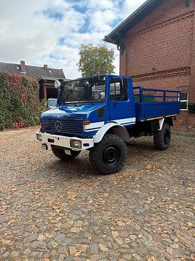 Mercedes U1300L THW H-Gut TÜV 435 Pritsche