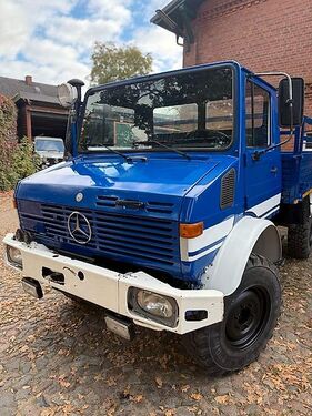 Mercedes U1300L THW H-Gut TÜV 435 Pritsche 2