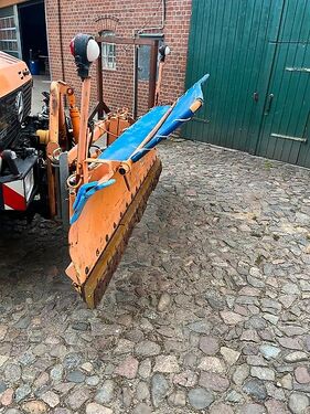 Schmidt F3,1 Schneepflug 2,6m Mais Schild Guter Zustand! 2