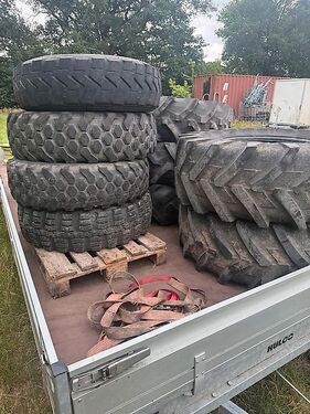 Sonstige Räder Reifen Unimog MB Trac 20 24 Zoll Felgen