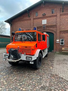 Unimog U1300L 37 Turbo DoKa H-Gutachten Feuerwehr Womo 