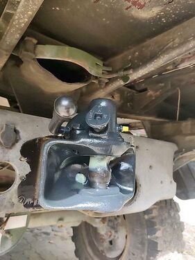 MAN KAT Rockinger Zugmaul 56x83mm Bohrbild *Neu* 3