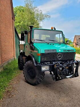 Frontkraftheber Unimog MB Trac Hydraulik Lesnik  2