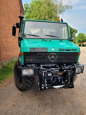 Frontkraftheber Unimog MB Trac Hydraulik Lesnik  3