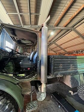 Mercedes Hochlegung Auspuff Endrohr U1000-U2100